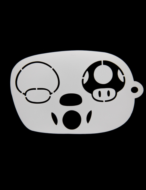 Face Paint Stencil | Toad
