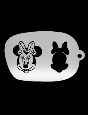 Face Paint Stencil | Minnie Mouse