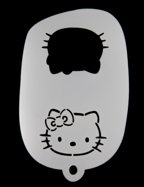 Face Paint Stencil | Hello Kitty