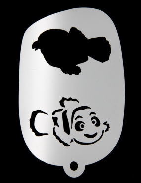 Face Paint Stencil | Nemo
