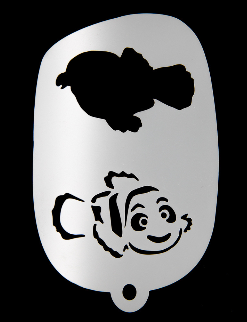 Face Paint Stencil | Nemo