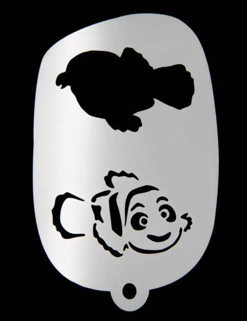 Face Paint Stencil | Nemo