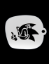 Face Paint Stencil | Sonic