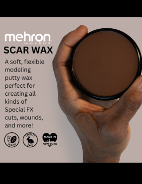 Mehron Scar Wax - Dark 40gr